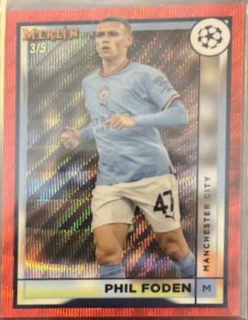 Phil Foden - Merlin Chrome UEFA Club Competitions #93