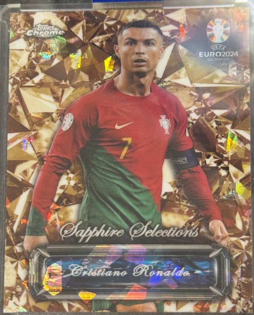 Cristiano Ronaldo - Chrome Sapphire UEFA Euro Selections #SS-13