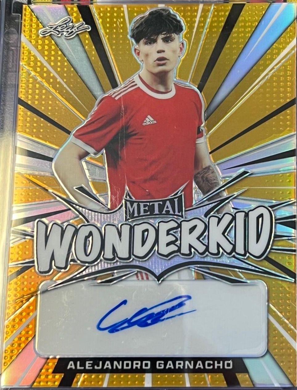 Alejandro Garnacho - Metal Autographs #BA-AG2