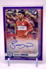 Sergio Oregel - Chrome MLS Autograph #CA-SO