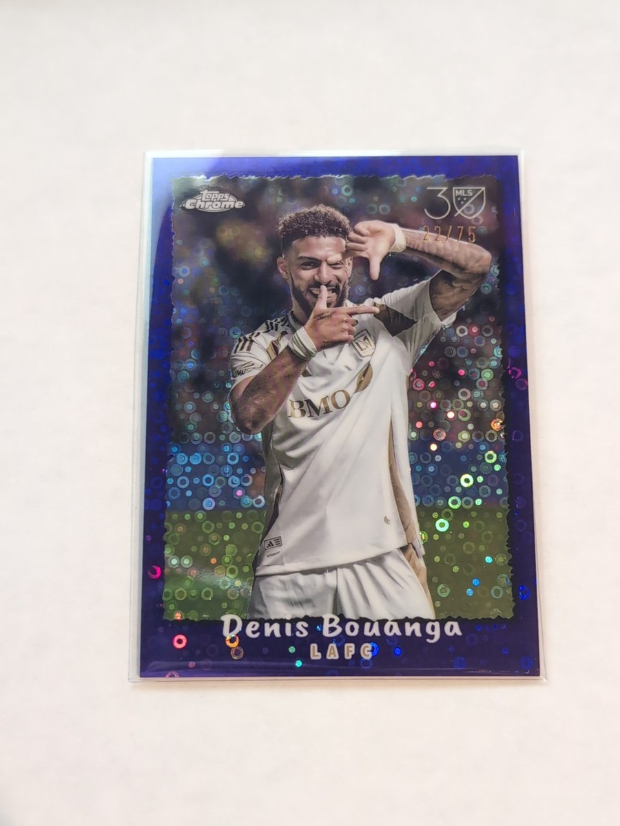 Denis Bouanga - Chrome MLS 1995 Autograph #NFA-DB