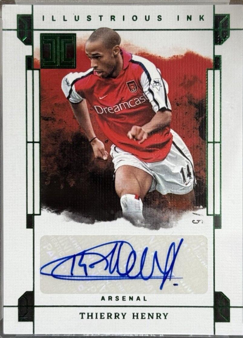 Thierry Henry - Impeccable Premier League Illustrious Ink #IN-TH