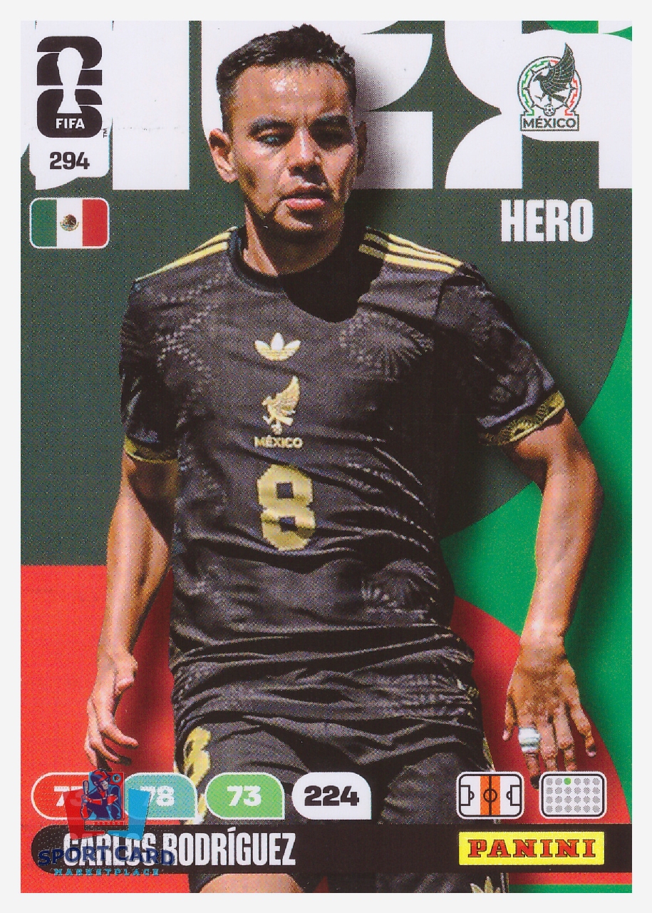Carlos Rodriguez - Adrenalyn XL FIFA World Cup #294
