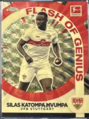 Silas Katompa Mvumpa - Chrome Bundesliga Flash of Genius #FG-SKM
