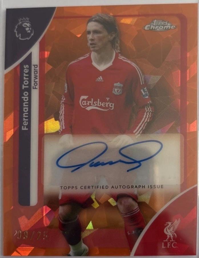 Fernando Torres - Chrome Premier League Autograph #CA-FT