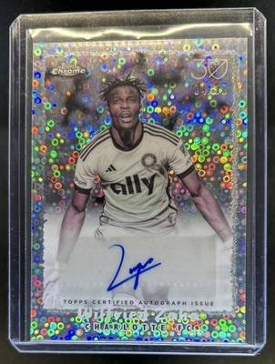 Wilfried Zaha - Chrome MLS 1995 Autograph #NFA-WZ