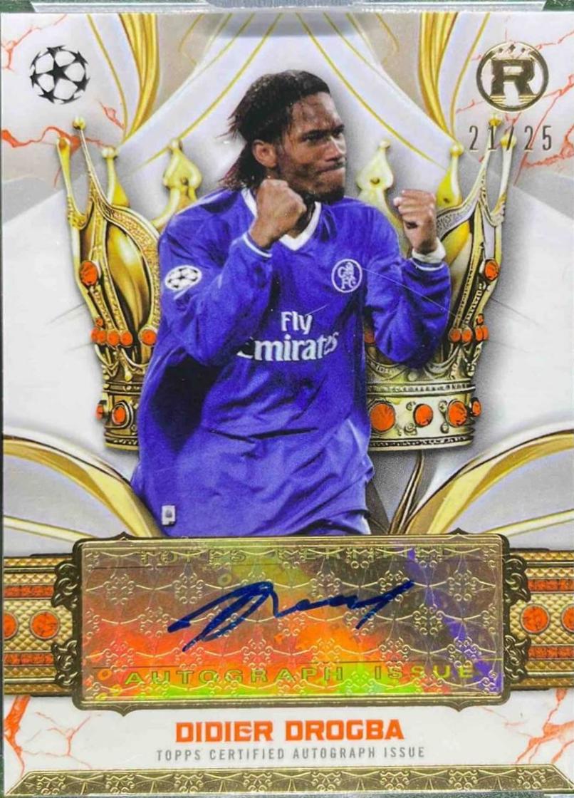 Didier Drogba - Reverence UEFA Crowned Legend Autograph #CLA-DD