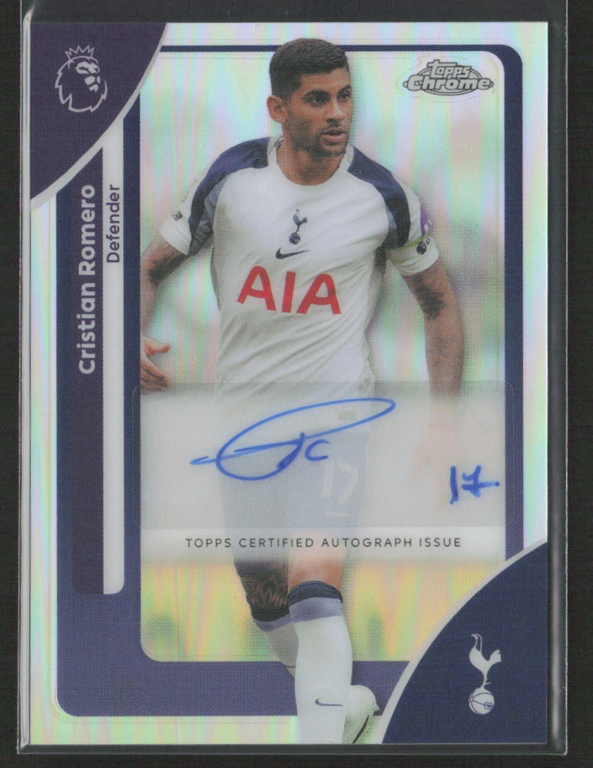Cristian Romero - Chrome Premier League Autograph #CA-ER