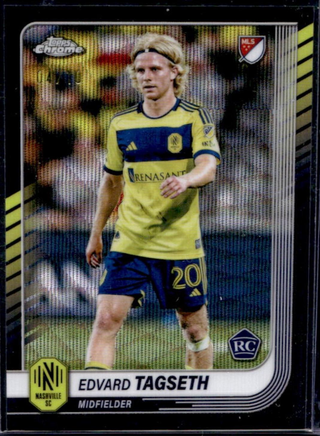Edvard Tagseth - Chrome MLS Autograph #CA-ET