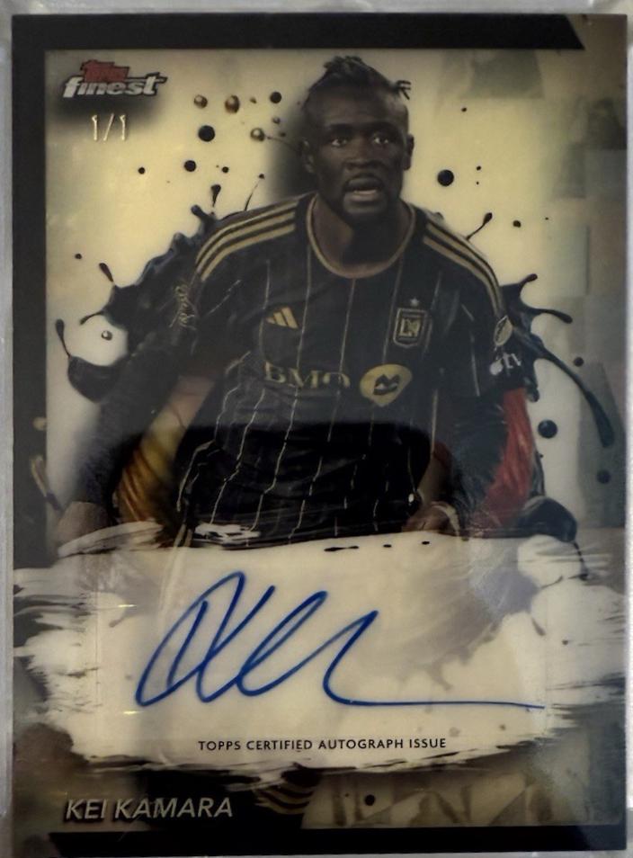 Kei Kamara - Finest MLS Autograph #BA-KK