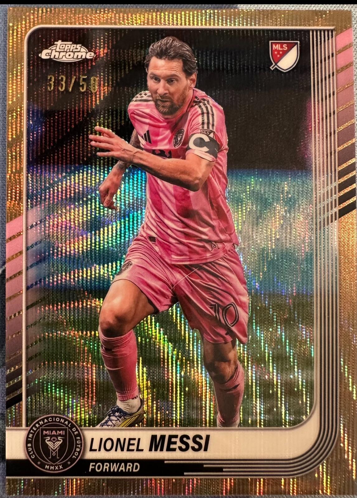 Lionel Messi - Chrome MLS #10