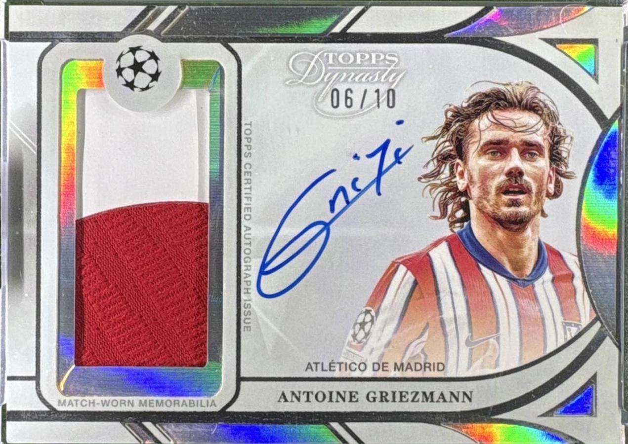Antoine Griezmann - Dynasty UEFA Autograph Patch #APV-GR2