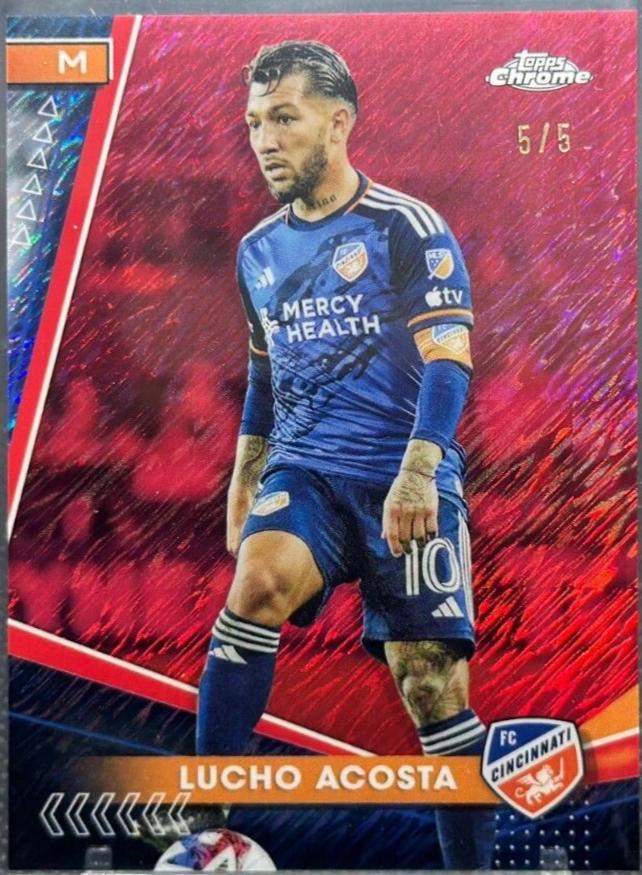 Lucho Acosta - Chrome MLS #1