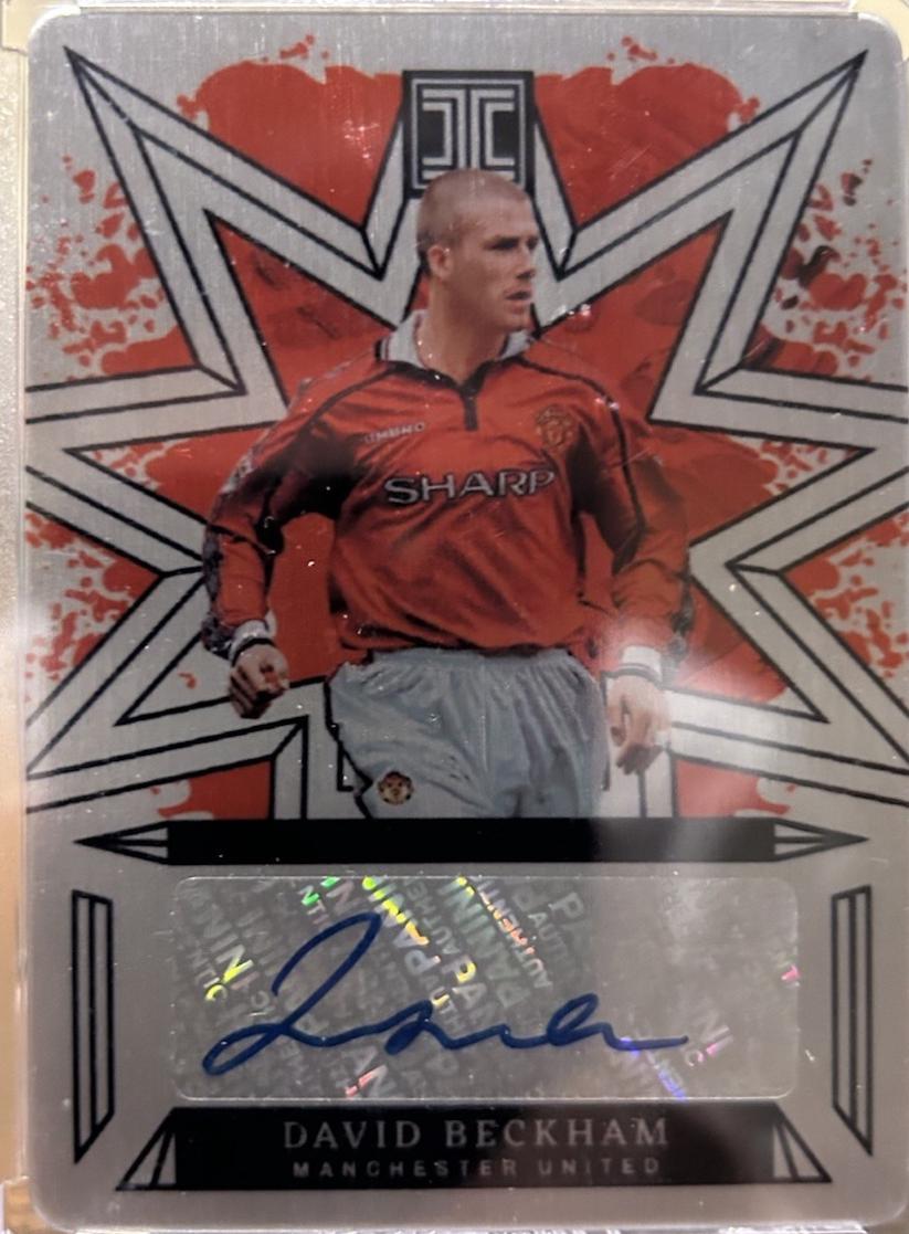 David Beckham - Impeccable Premier League Stainless Stars Signatures #ST-DB