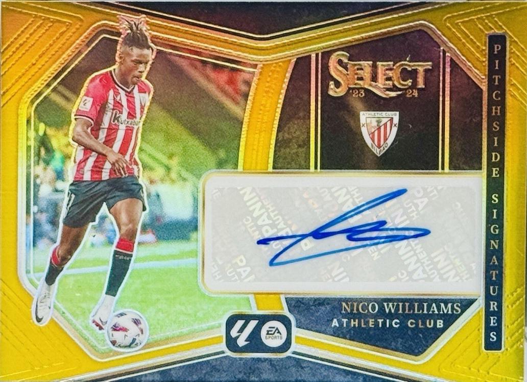 Nico Williams - Select La Liga Pitchside Signatures #PS-NW