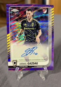Daniel Gazdag - Chrome MLS Autograph #CA-DG
