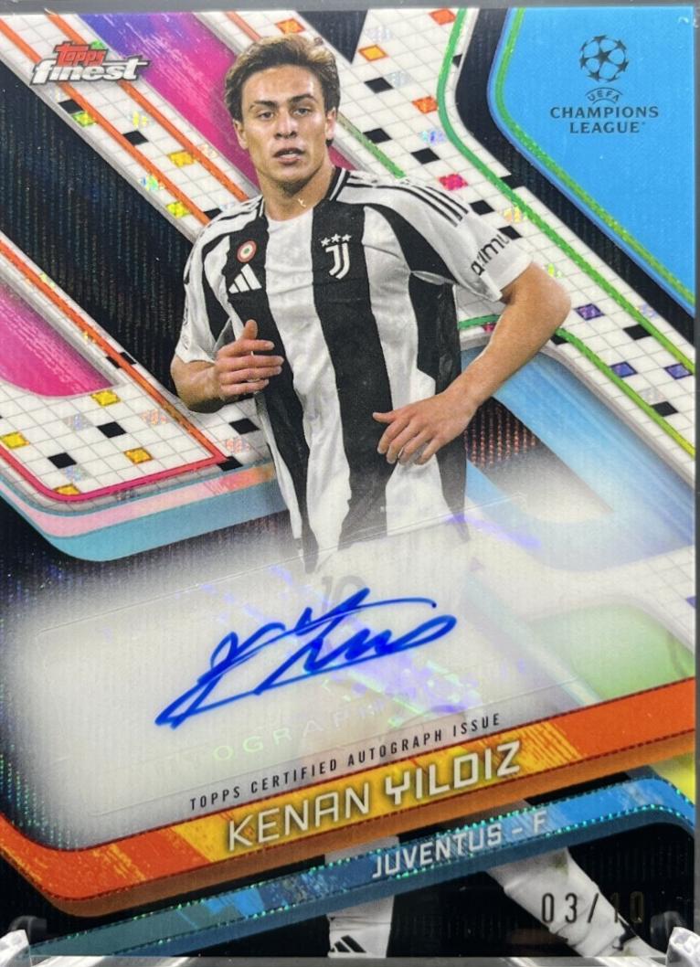Kenan Yildiz - Finest UEFA Autograph #BA-KY