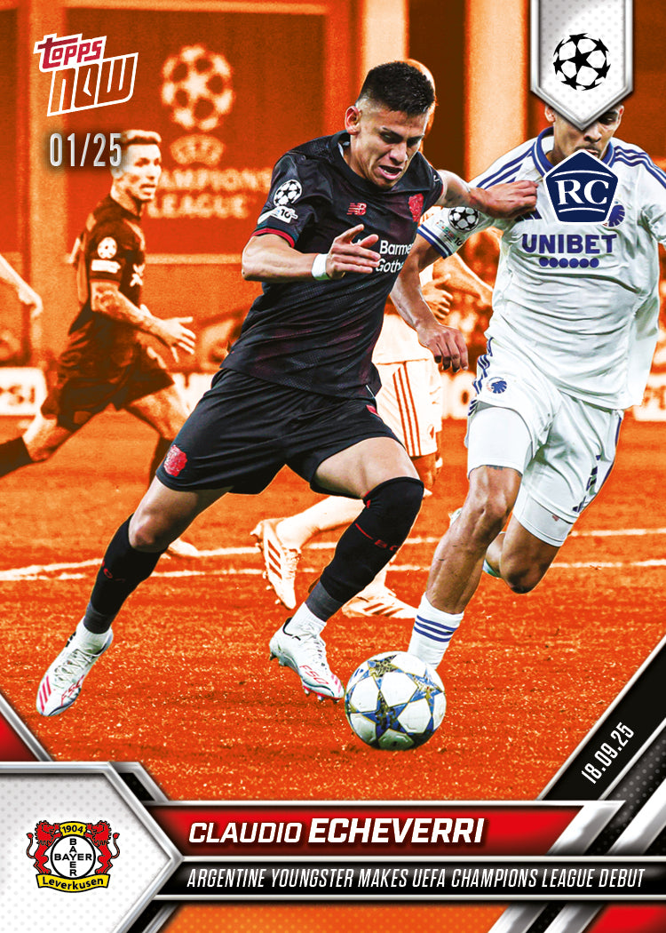Claudio Echeverri - Now UEFA Champions League #22