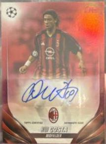 Rui Costa - UEFA Club Autograph #A-RC