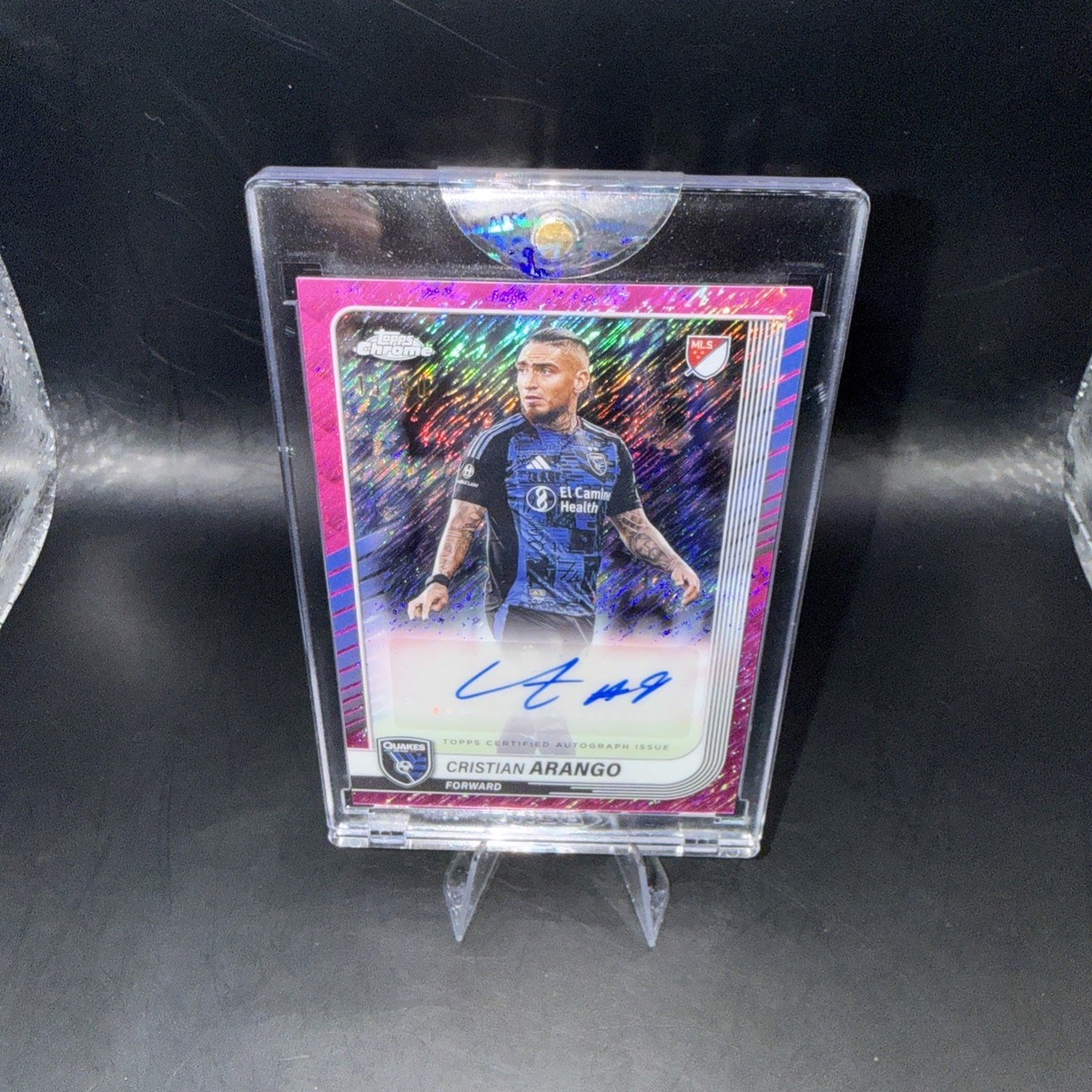 White Lava Refractor parallel