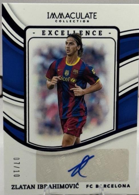 Zlatan Ibrahimovic - Immaculate Excellence Autograph #EA-ZI