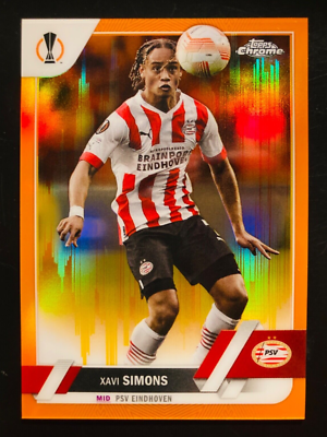 Xavi Simons - Chrome UEFA Club #24