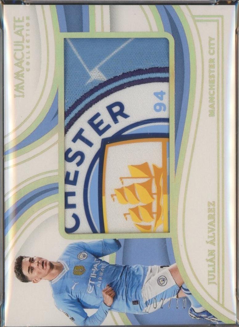 Julian Alvarez - Immaculate Team Crest #TC-JA