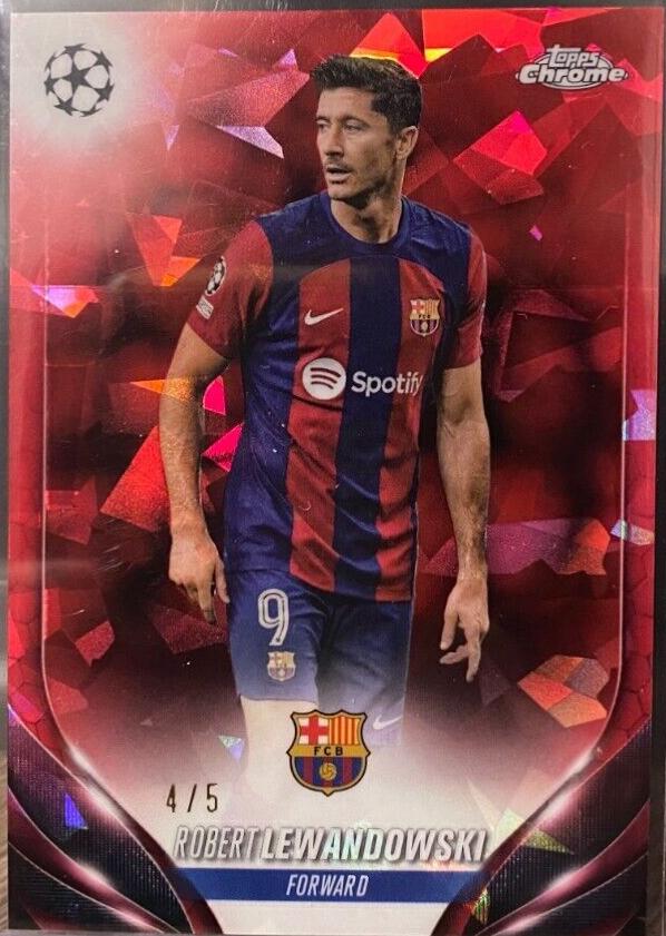 Robert Lewandowski - Chrome UEFA Club #11