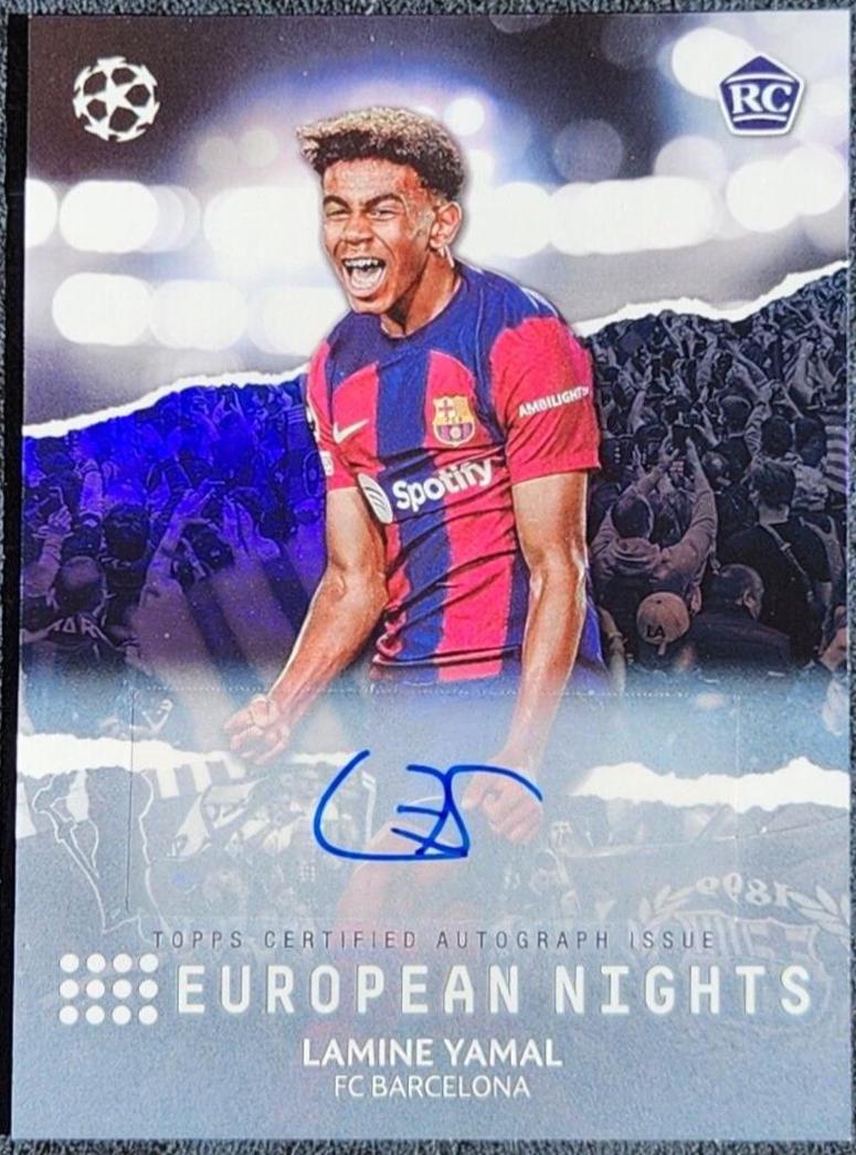 Lamine Yamal - UEFA Club European Nights Autograph #ENA-LY