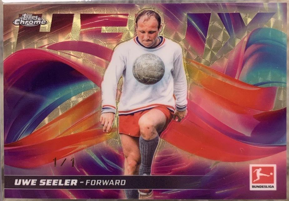 Uwe Seeler - Chrome Bundesliga Helix #H-4