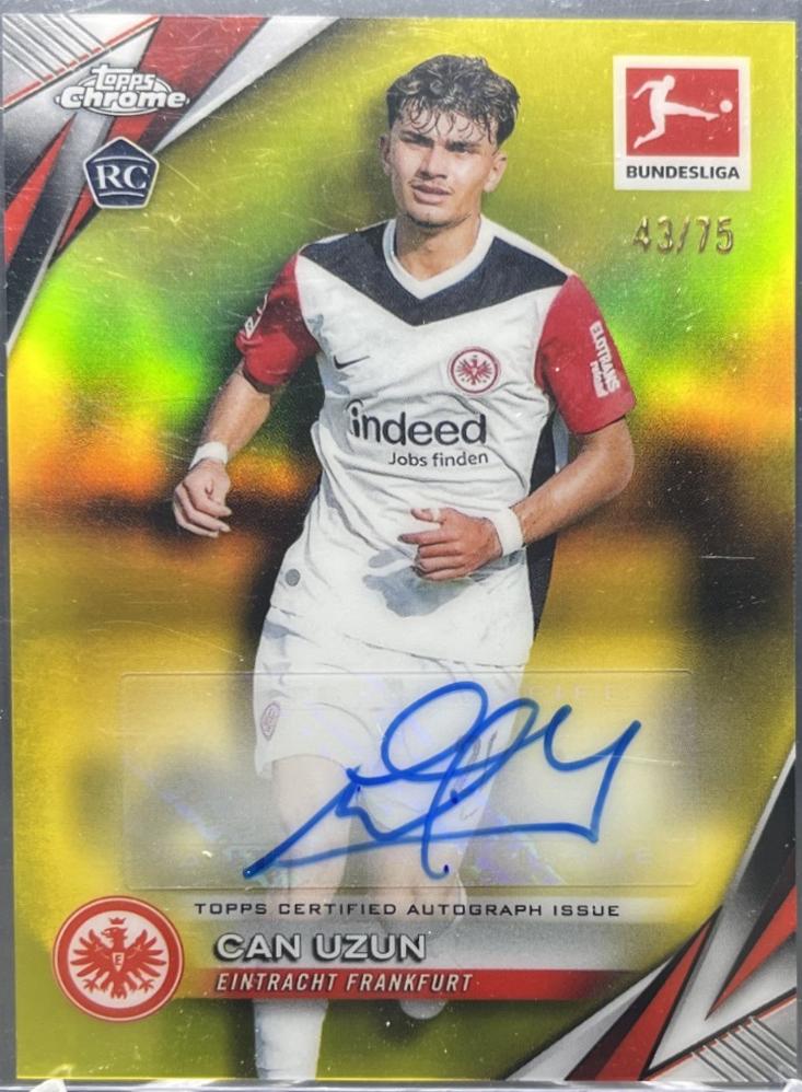 Can Uzun - Chrome Bundesliga Autograph #BA-CU