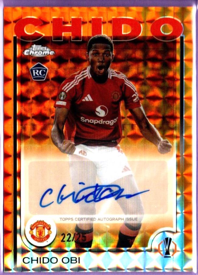 Chido Obi - Chrome UEFA Autograph #CA-CO
