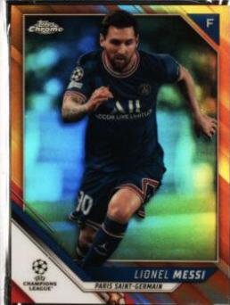 Lionel Messi - Chrome UEFA Champions League #100