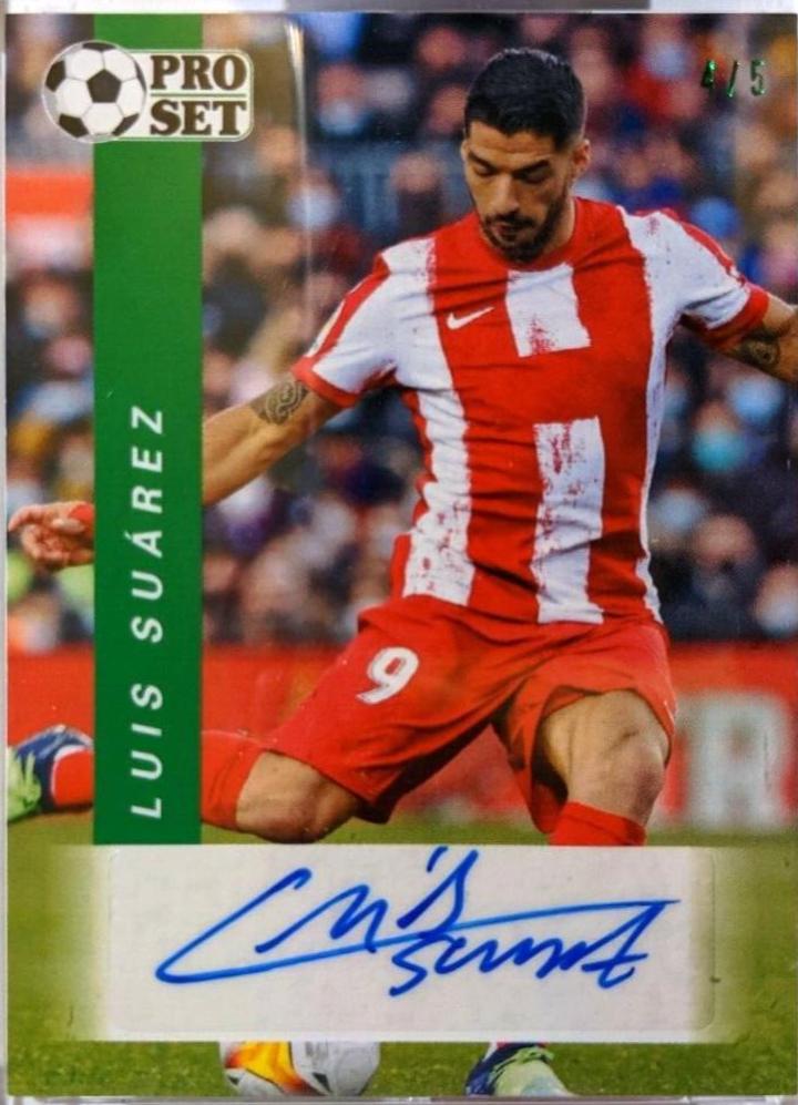 Luis Suarez - Pro Set Autographs #PS-LS1