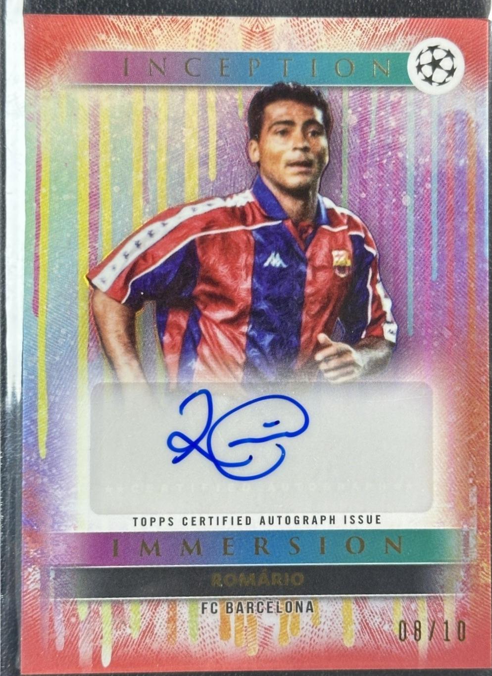 Romario - Inception UEFA Immersion Autograph #IIA-RM