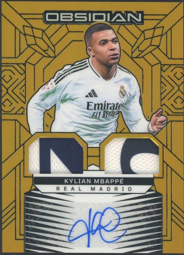 Kylian Mbappe - Obsidian Autograph #26