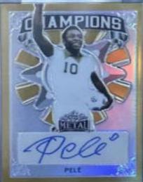 Pele - Metal Champions Autographs #C-P1