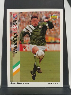 Andy Townsend - 1993 Upper Deck World Cup Soccer #83