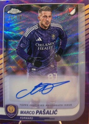 Marco Pasalic - Chrome MLS Autograph #CA-MP