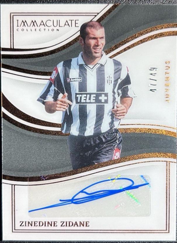 Zinedine Zidane - Immaculate Autograph #IA-ZZ