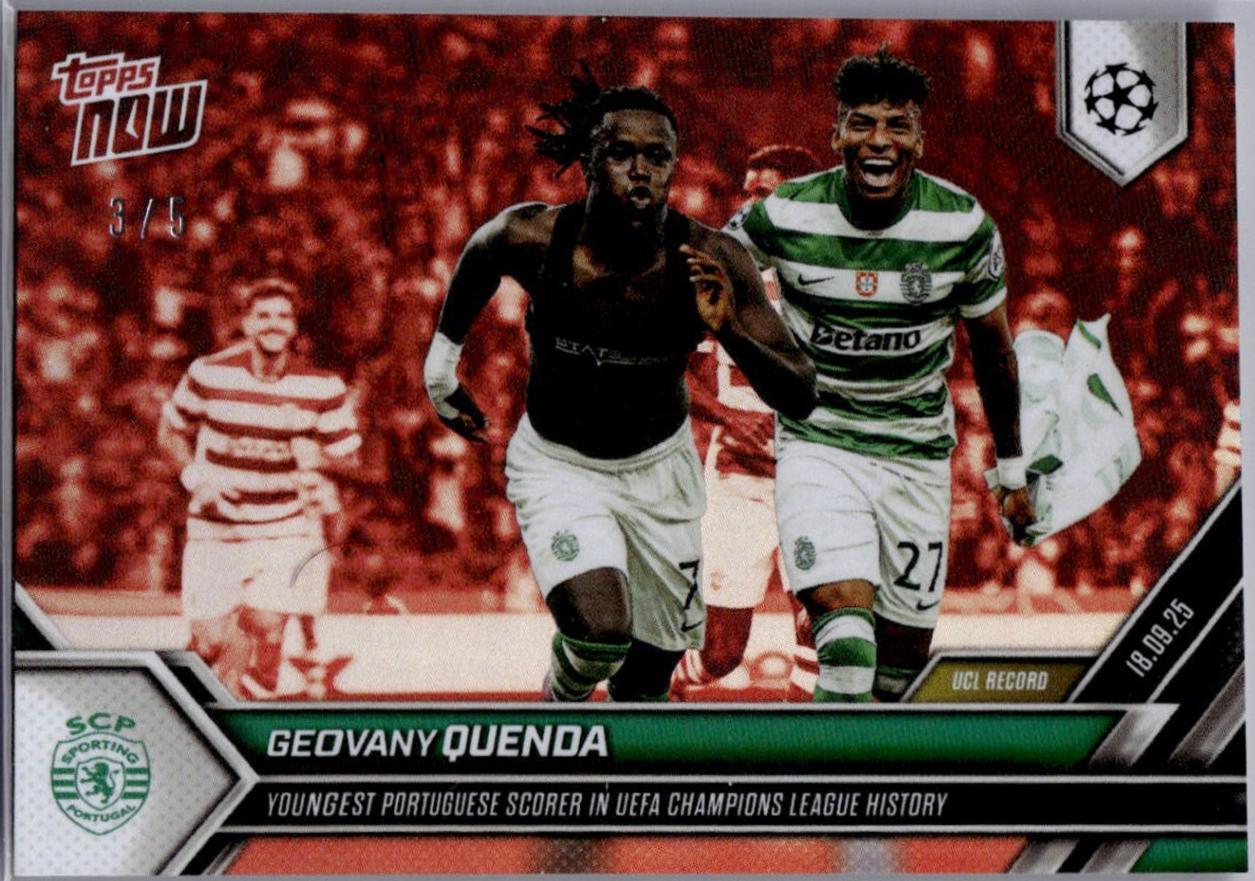 Geovany Quenda - Now UEFA Champions League #23