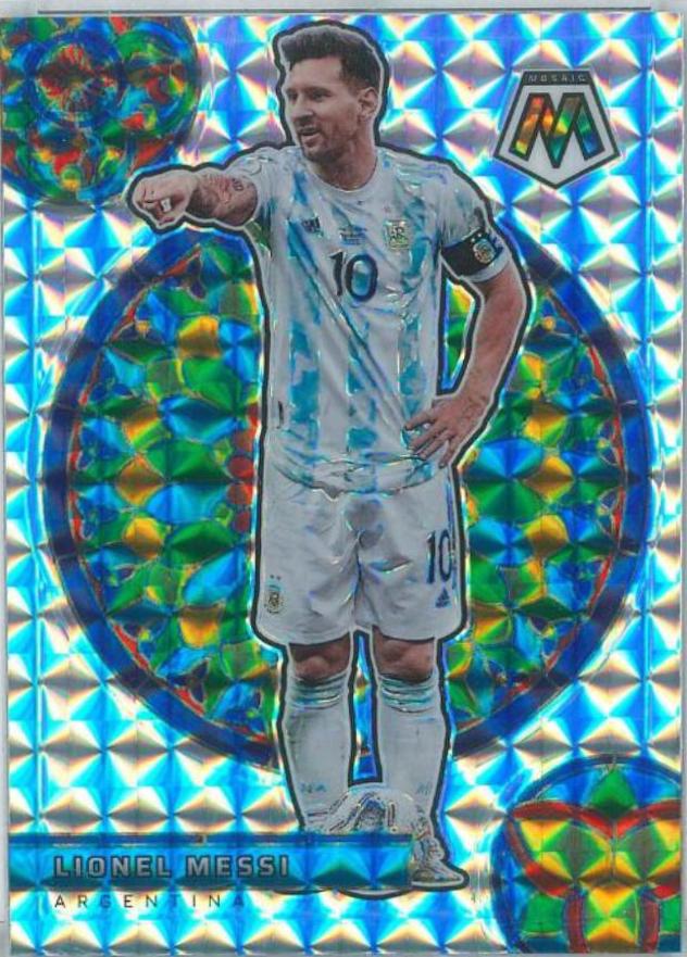 Lionel Messi - Mosaic Road to FIFA World Cup Stained Glass #10