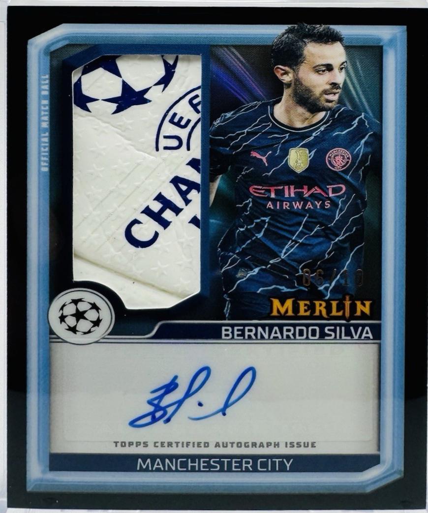 Bernardo Silva - Merlin UEFA Merlins Match Ball Signature #MBS-BS