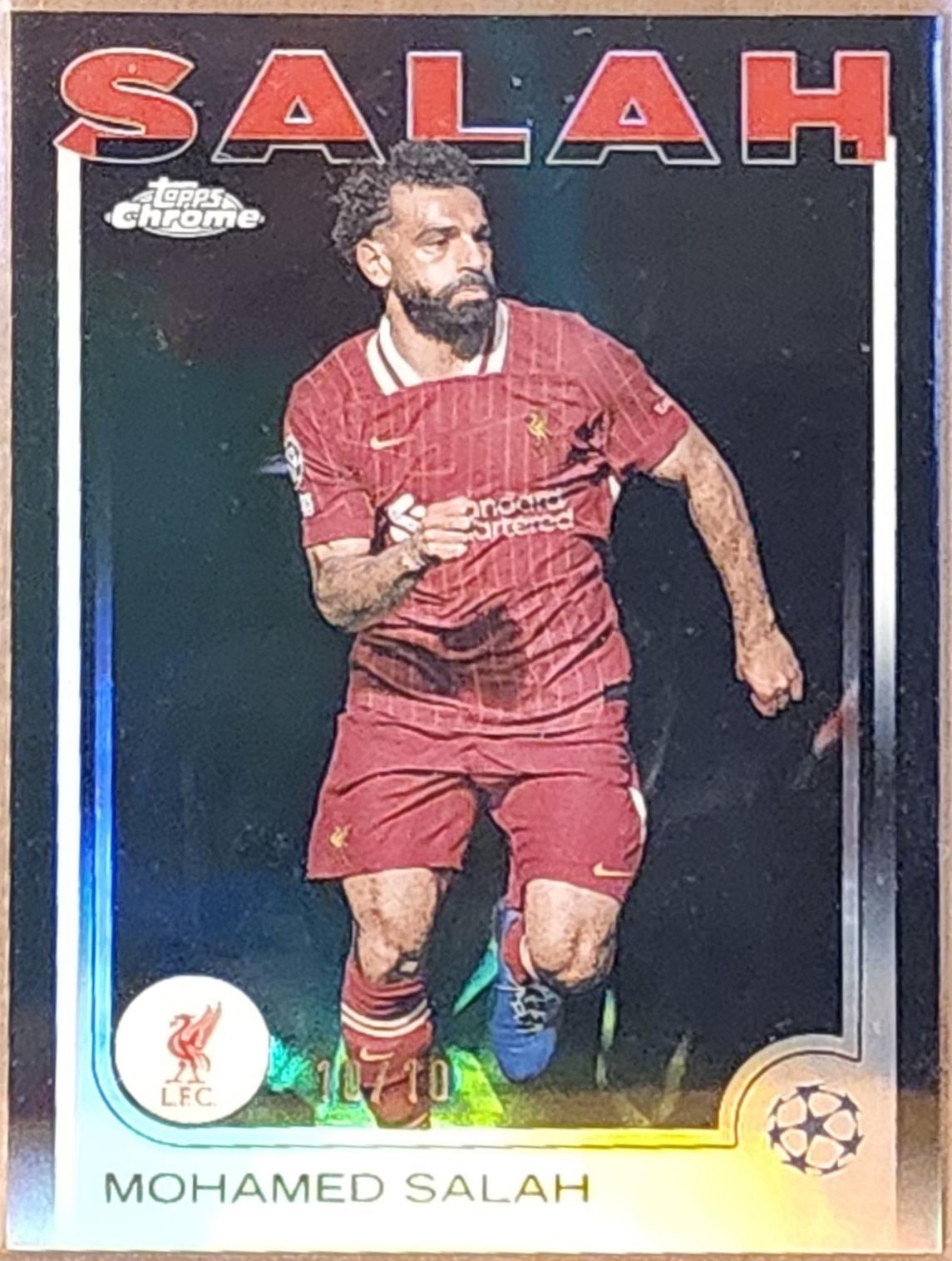 Mohamed Salah - Chrome UEFA #87