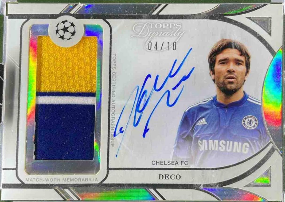 Deco - Dynasty UEFA Autograph Patch #APL-DE3