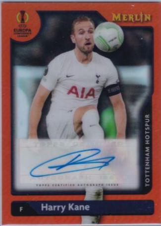 Harry Kane - Merlin Chrome UEFA Autographs #A-HK