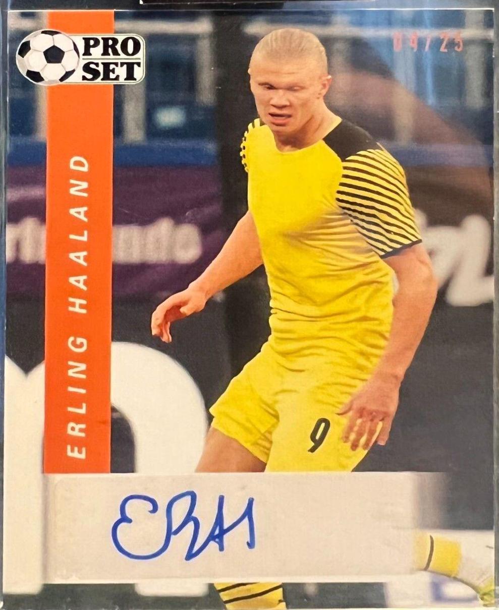 Erling Haaland - Pro Set Autographs #PS-EH1