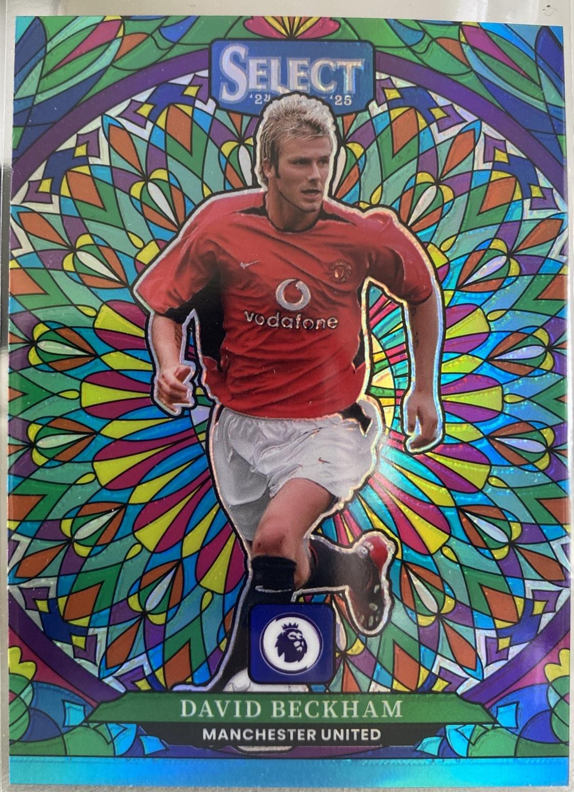 David Beckham - Select Premier League Stained Glass #30