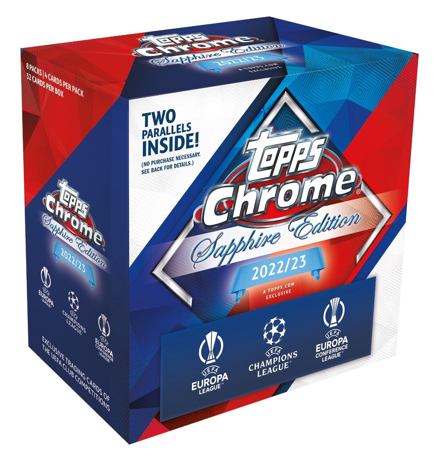 Hobby Box - Chrome UEFA Club Competitions #