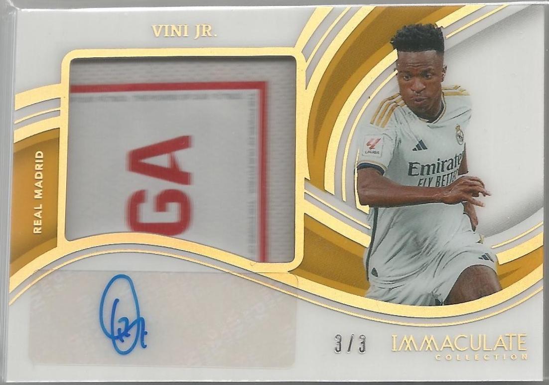 Vini Jr. - Immaculate Premium Swatch Autograph #PA-VJ